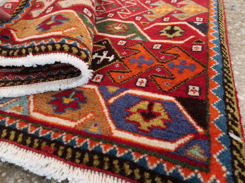 Vintage Persian Afshar Rug (Pair: 2 of 2), No.27121 - Galerie Shabab