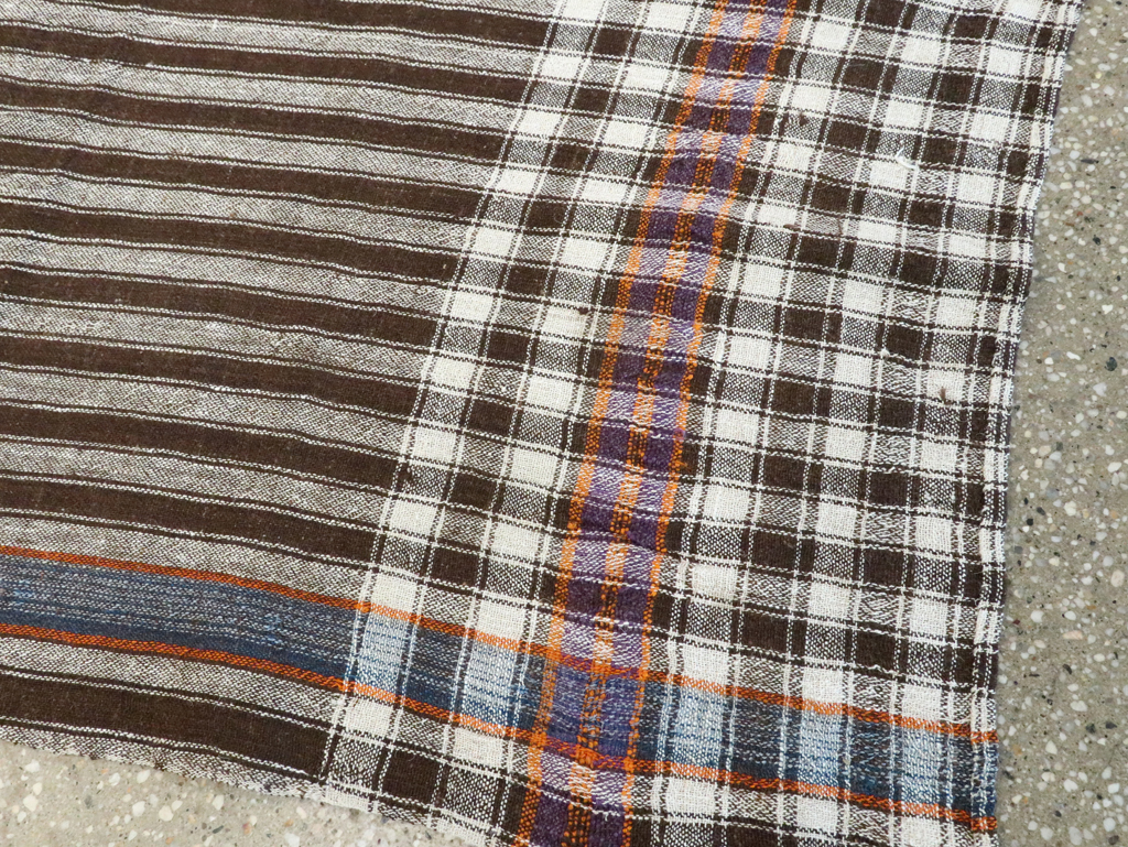 Vintage Persian Textile Flatweave, No.27126 - Galerie Shabab