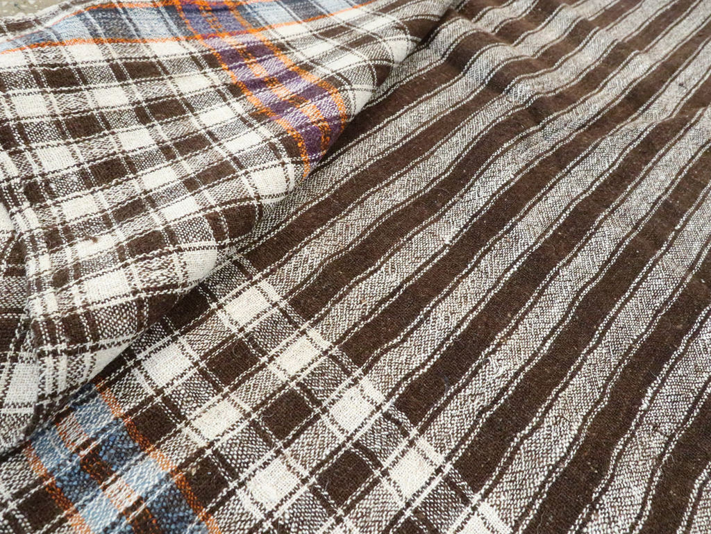 Vintage Persian Textile Flatweave, No.27126 - Galerie Shabab