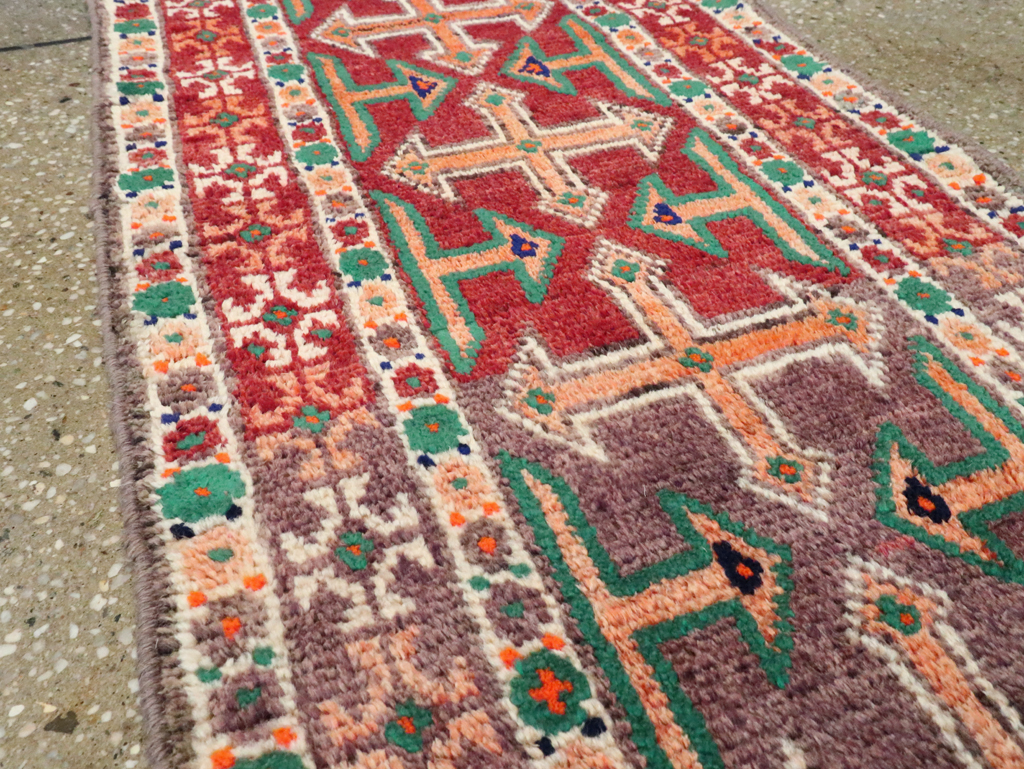 Vintage Persian Hamadan Runner, No.27127 - Galerie Shabab