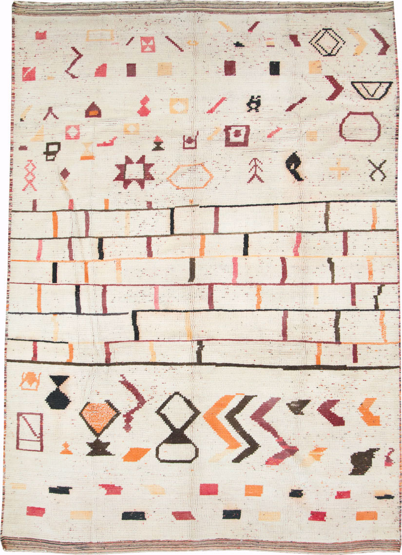 Modern Moroccan Carpet, No.27131 - Galerie Shabab