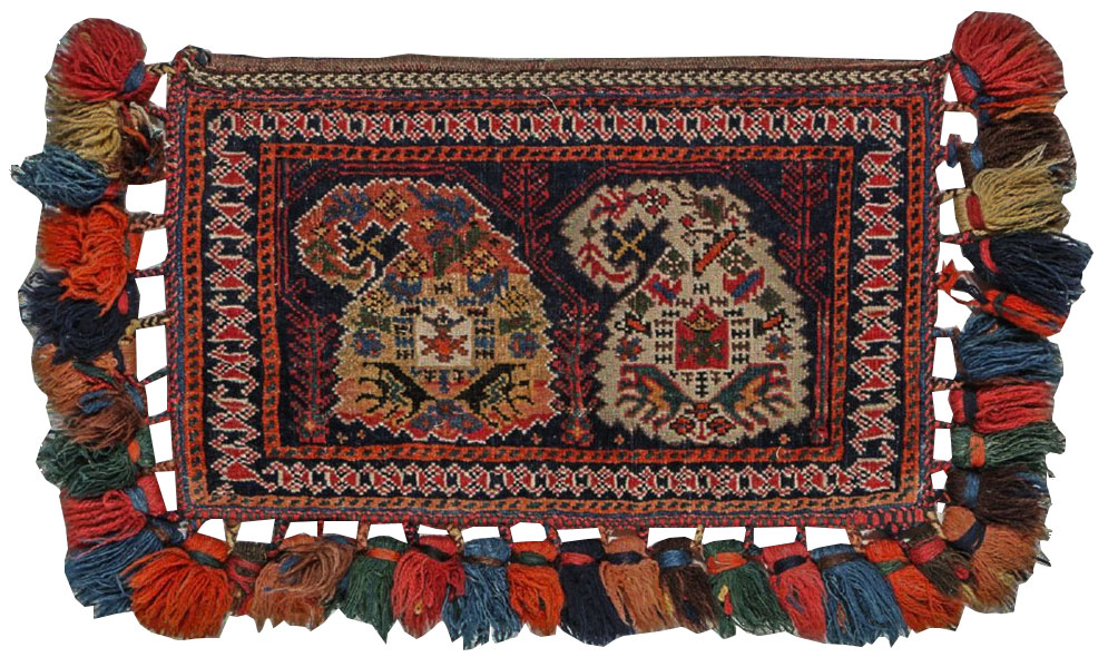 Antique Persian Afshar Tribal Bag, No.27134 - Galerie Shabab