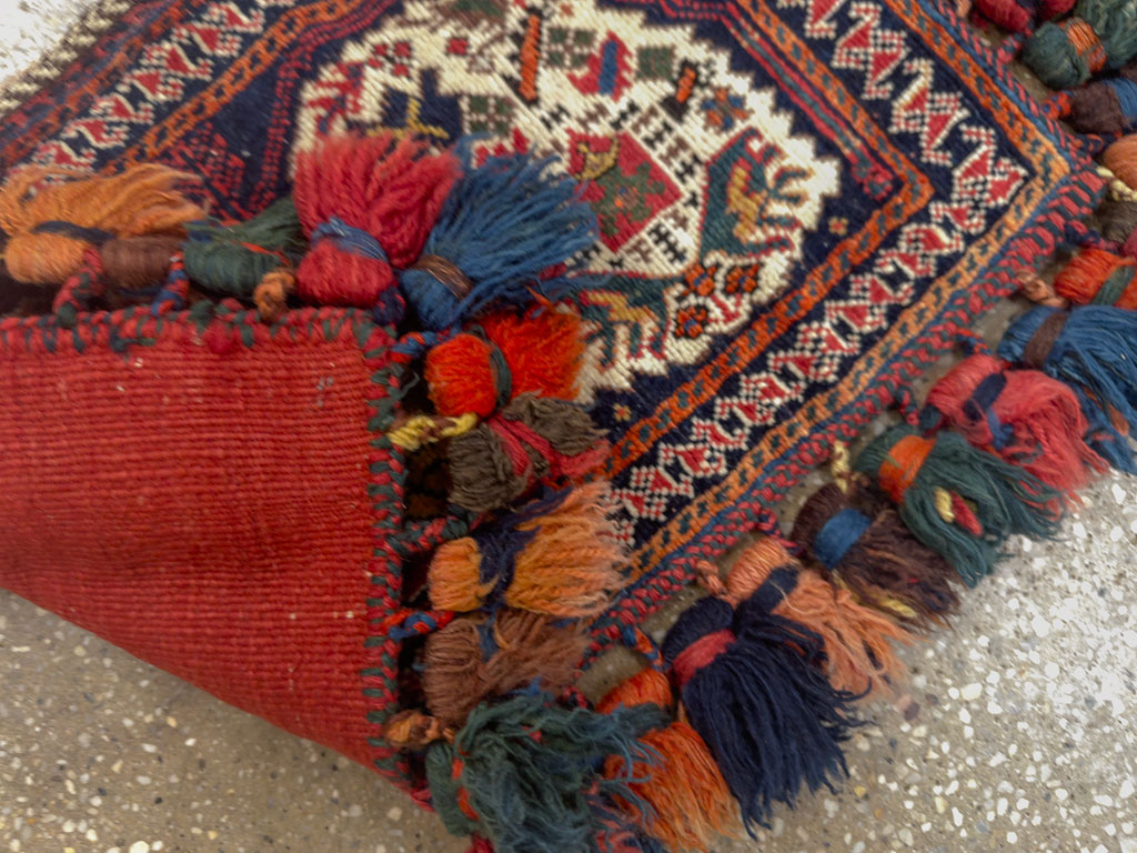 Antique Persian Afshar Tribal Bag, No.27134 - Galerie Shabab