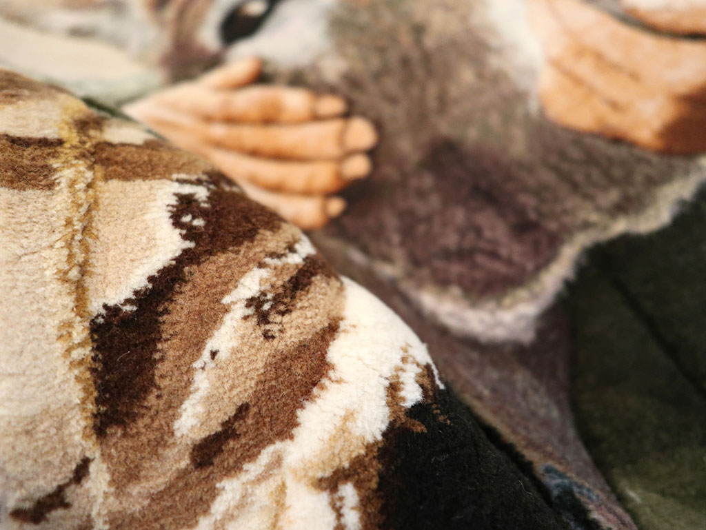 Modern Persian Tabriz Pictorial Rug, No.27140 - Galerie Shabab