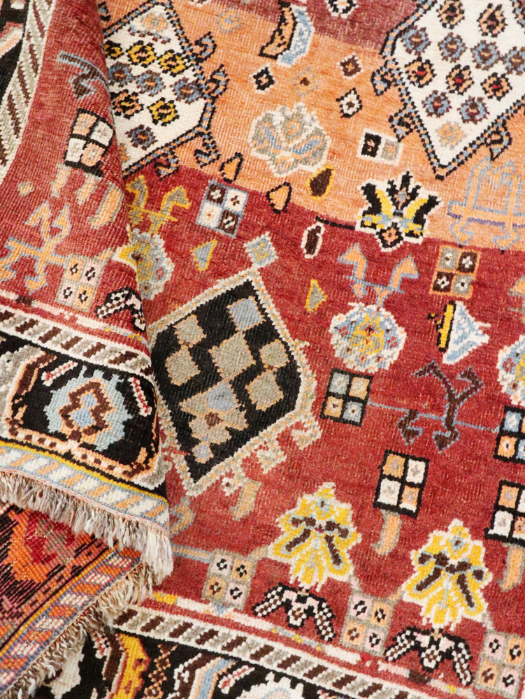 Vintage Persian Gabbeh Rug, No.27142 - Galerie Shabab