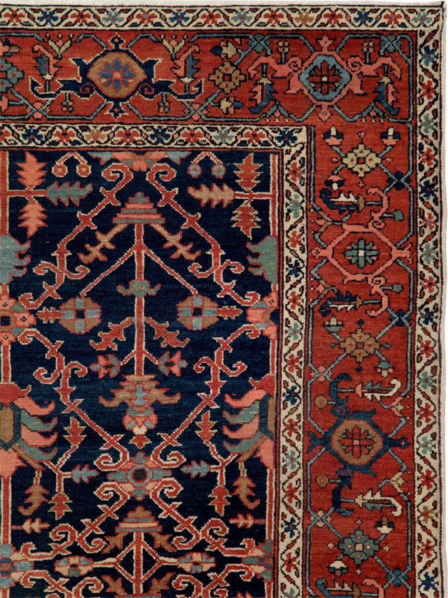Antique Persian Heriz Rug, No.27145 - Galerie Shabab