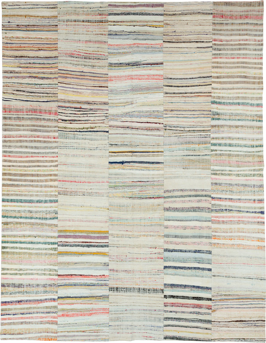 Vintage Turkish Kilim Flatweave, No.27147 - Galerie Shabab