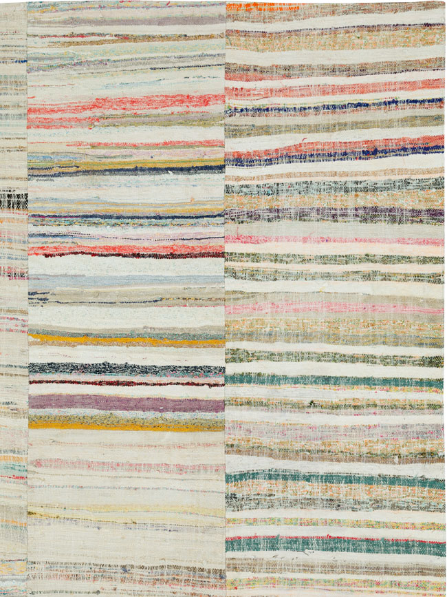 Vintage Turkish Kilim Flatweave, No.27147 - Galerie Shabab