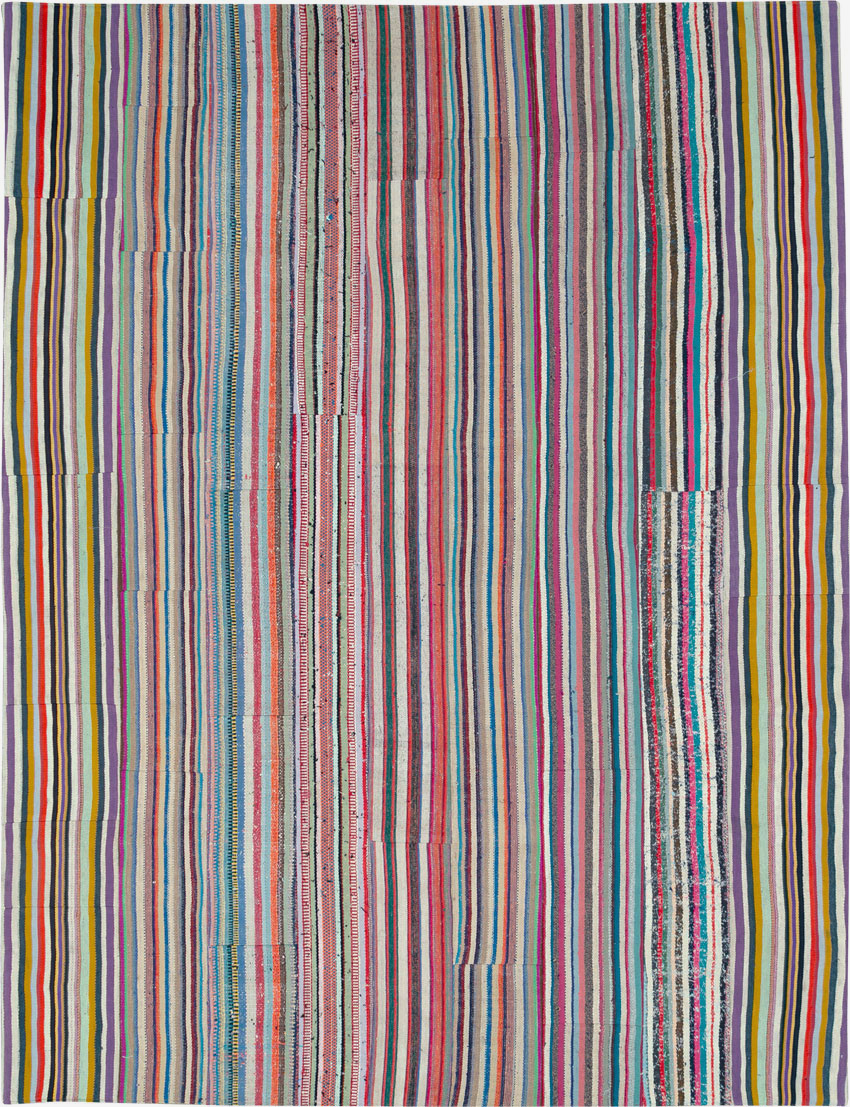 Vintage Turkish Flatweave Kilim , No.27149 - Galerie Shabab