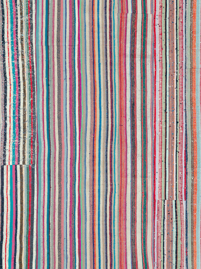 Vintage Turkish Flatweave Kilim , No.27149 - Galerie Shabab