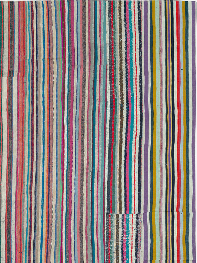 Vintage Turkish Flatweave Kilim , No.27149 - Galerie Shabab
