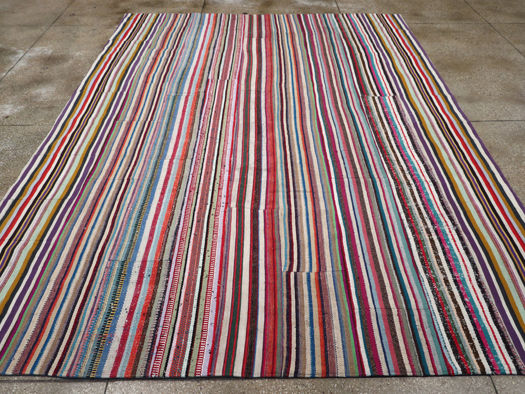 Vintage Turkish Flatweave Kilim , No.27149 - Galerie Shabab