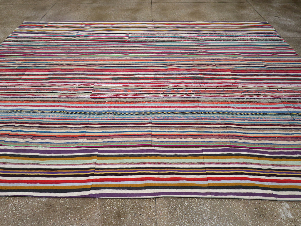 Vintage Turkish Flatweave Kilim , No.27149 - Galerie Shabab