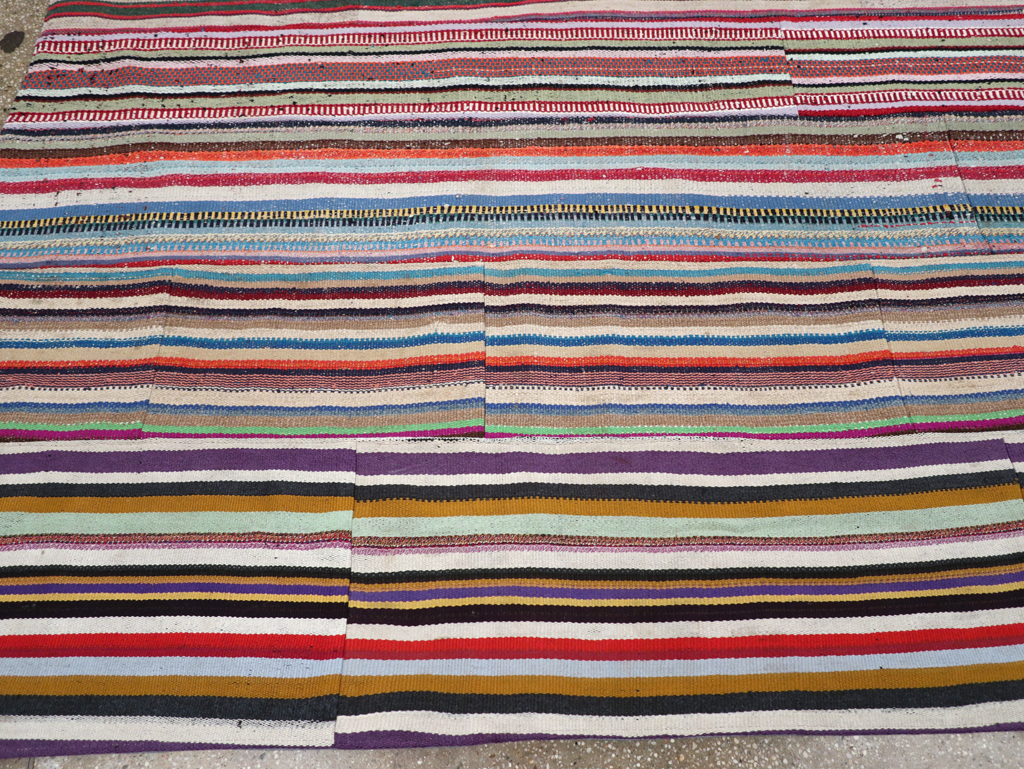 Vintage Turkish Flatweave Kilim , No.27149 - Galerie Shabab
