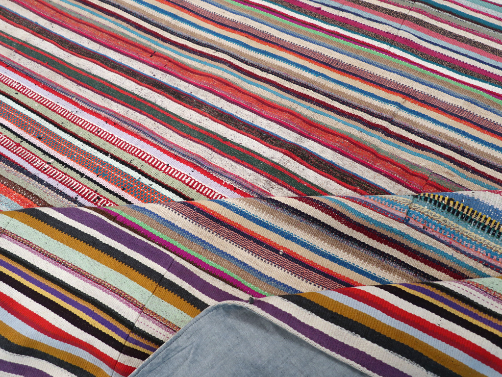 Vintage Turkish Flatweave Kilim , No.27149 - Galerie Shabab