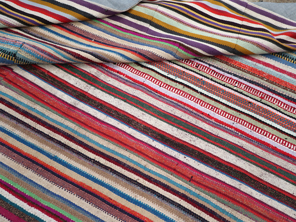 Vintage Turkish Flatweave Kilim , No.27149 - Galerie Shabab
