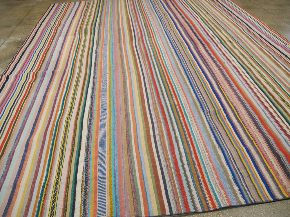 Vintage Turkish Flatweave, No.27150 - Galerie Shabab