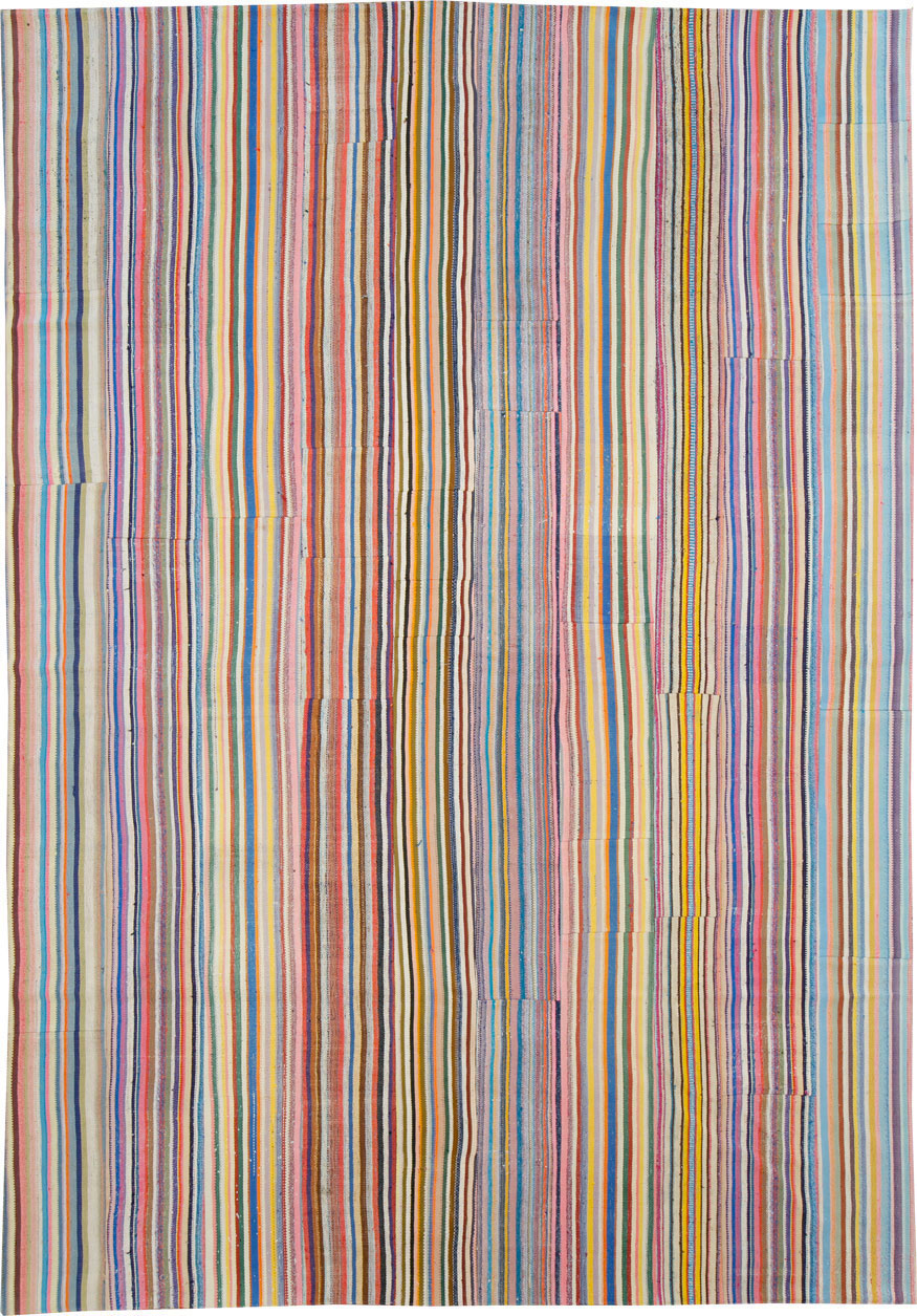 Vintage Turkish Flatweave, No.27151 - Galerie Shabab