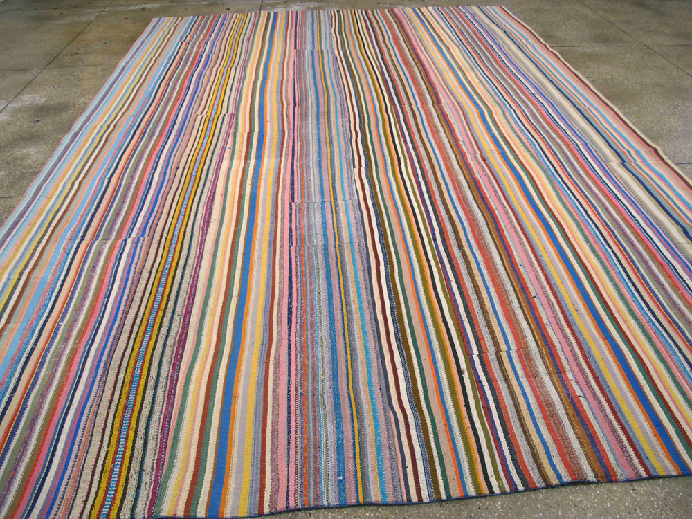 Vintage Turkish Flatweave, No.27151 - Galerie Shabab