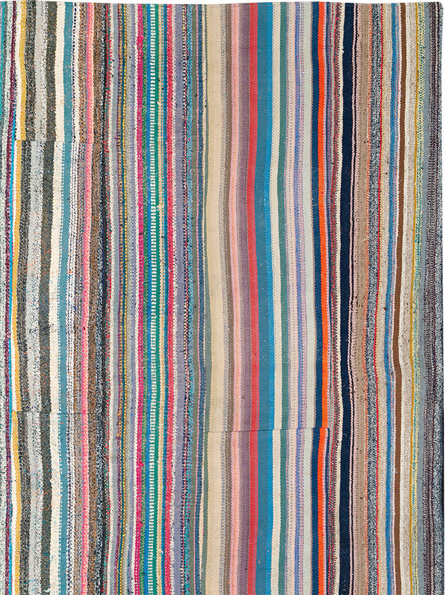 Vintage Turkish Flatweave Kilim , No.27152 - Galerie Shabab