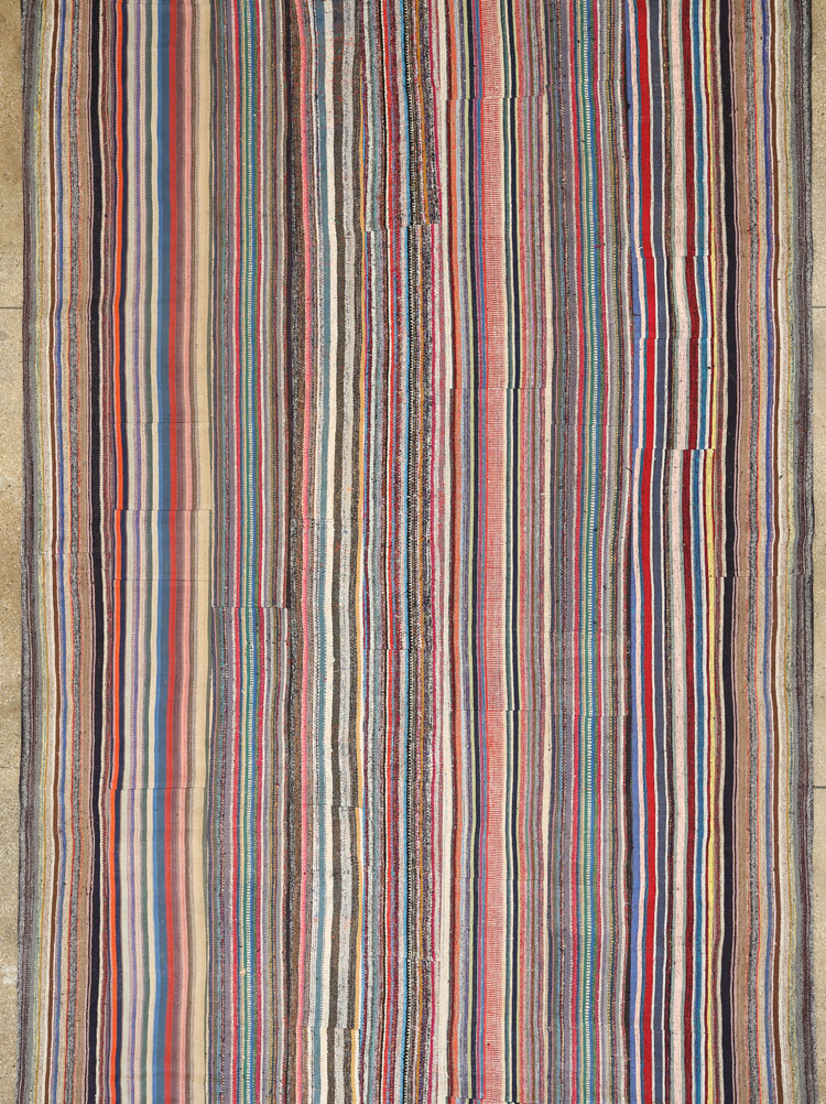 Vintage Turkish Flatweave Kilim , No.27152 - Galerie Shabab