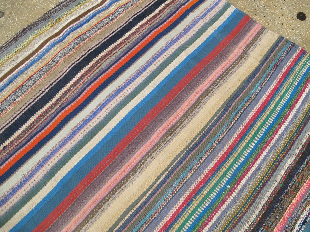 Vintage Turkish Flatweave Kilim , No.27152 - Galerie Shabab