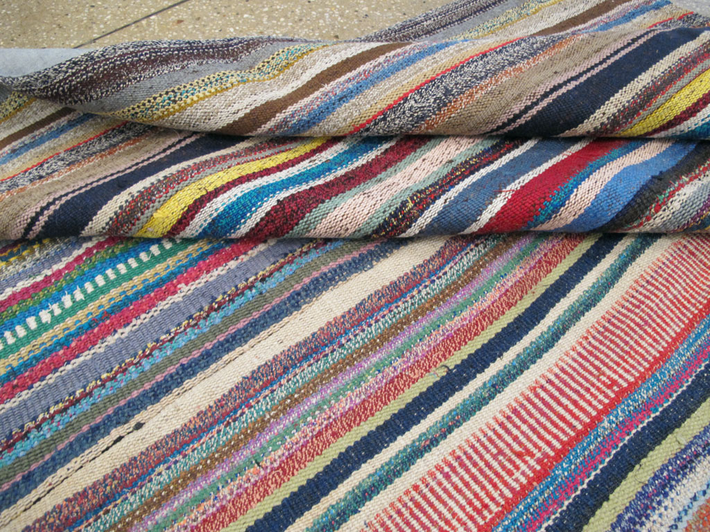 Vintage Turkish Flatweave Kilim , No.27152 - Galerie Shabab