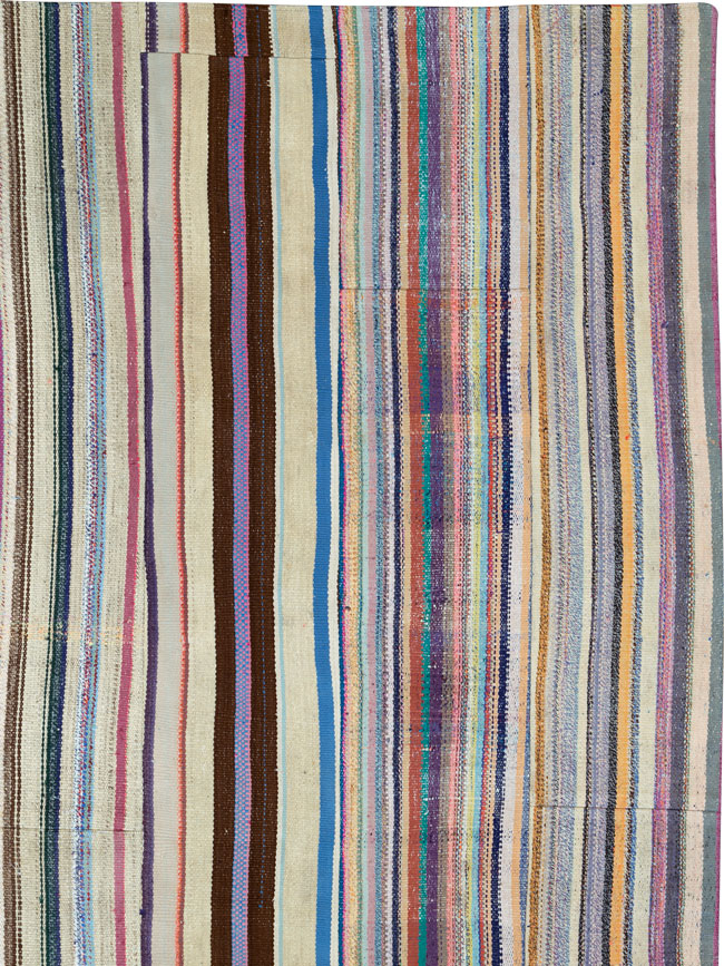 Vintage Turkish Flatweave Kilim, No.27153 - Galerie Shabab