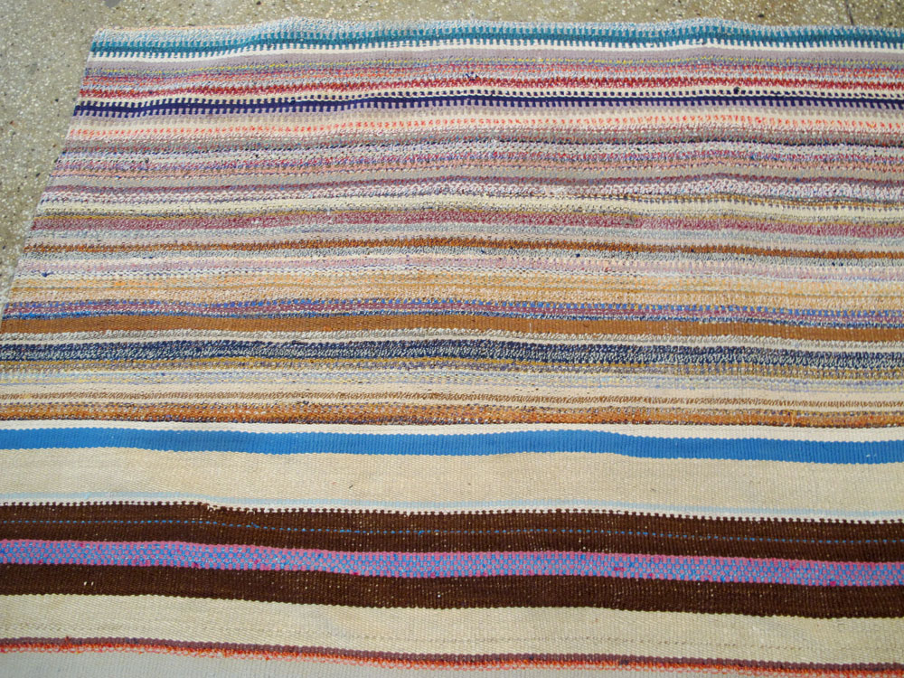 Vintage Turkish Flatweave Kilim, No.27153 - Galerie Shabab