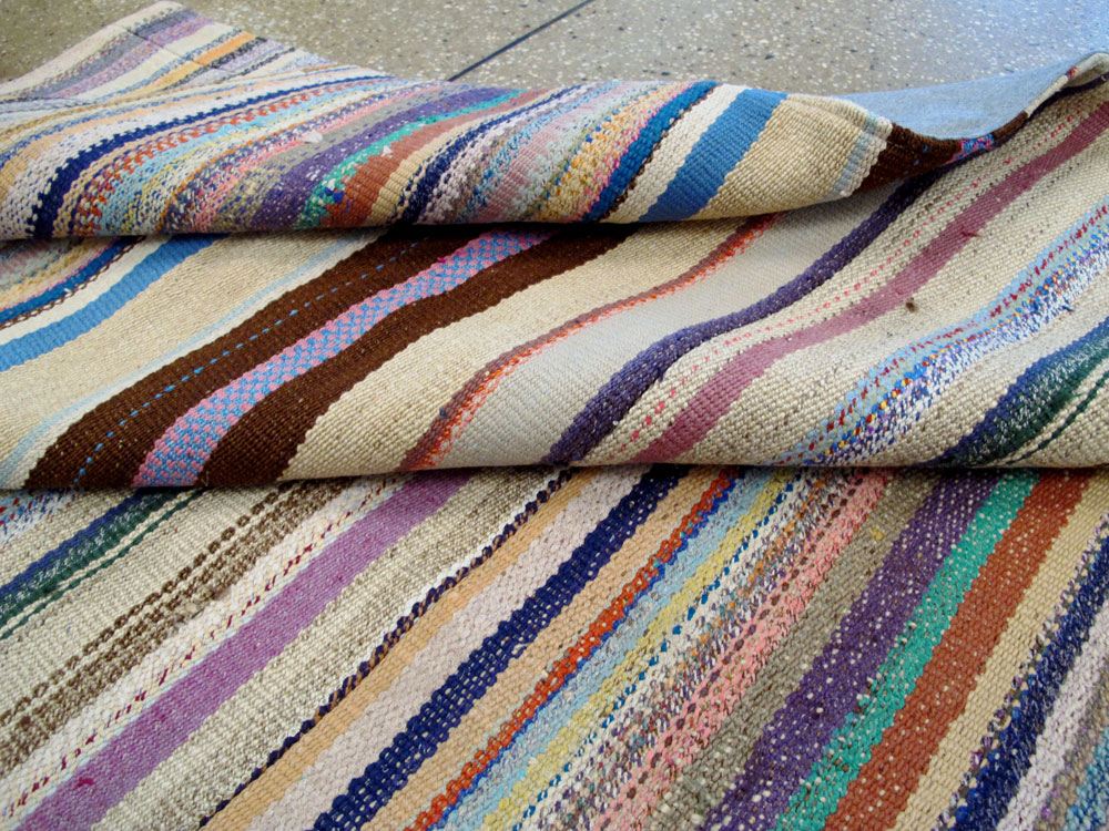 Vintage Turkish Flatweave Kilim, No.27153 - Galerie Shabab