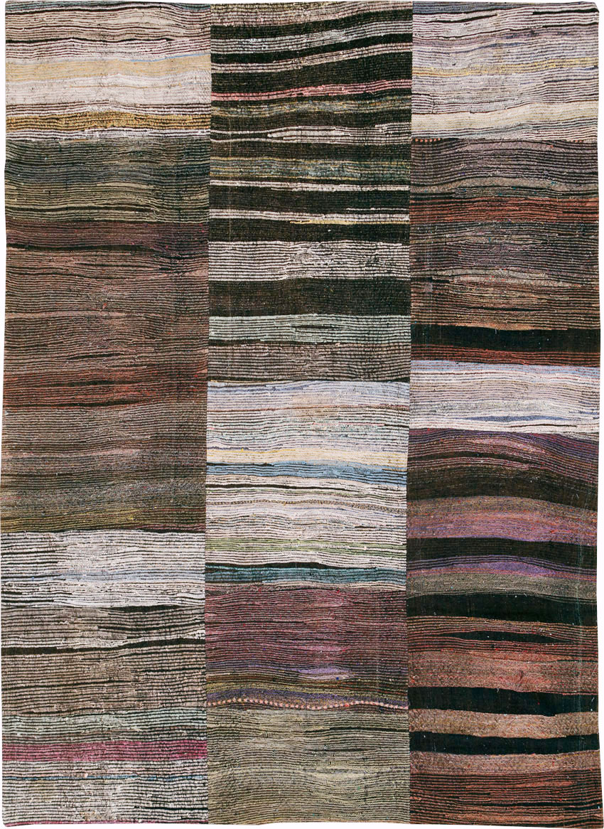 Vintage Turkish Flatweave Kilim , No.27154 - Galerie Shabab