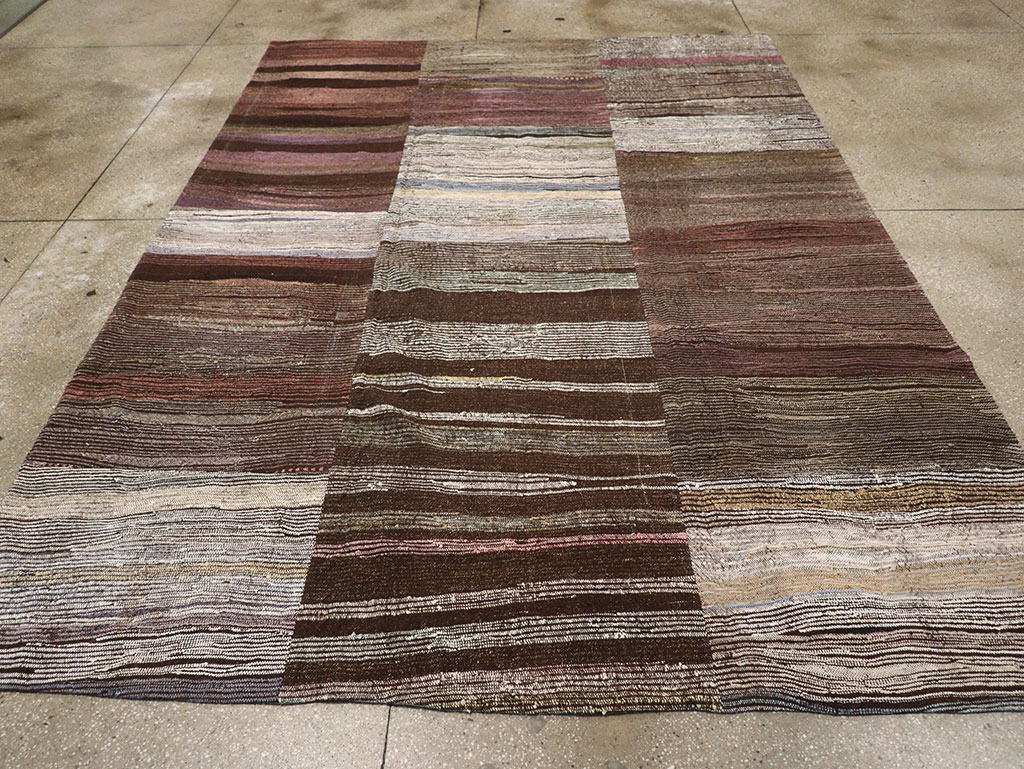 Vintage Turkish Flatweave Kilim , No.27154 - Galerie Shabab