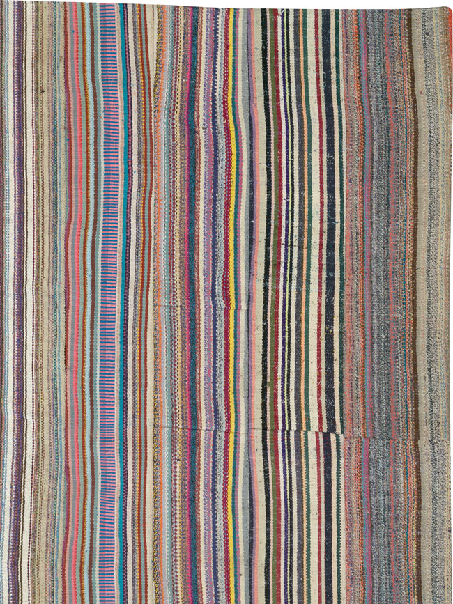 Vintage Turkish Flatweave Kilim, No.27156 - Galerie Shabab