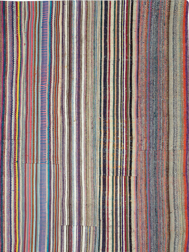 Vintage Turkish Flatweave Kilim, No.27156 - Galerie Shabab