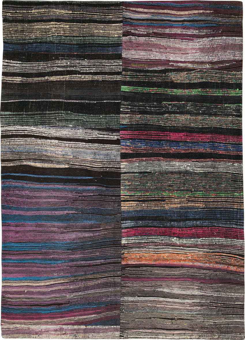 Modern Turkish Flatweave Kilim, No.27157 - Galerie Shabab