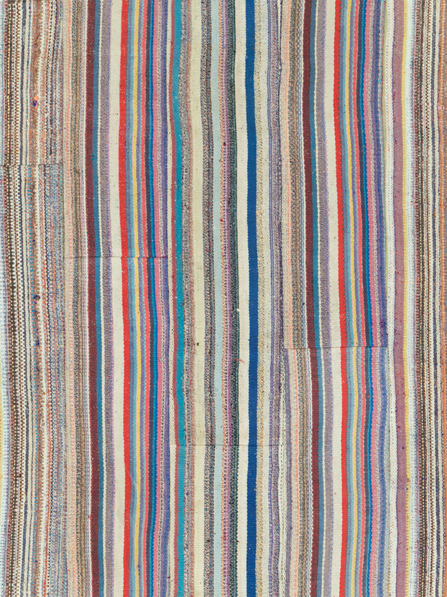 Vintage Turkish Flatweave Kilim , No.27158 - Galerie Shabab