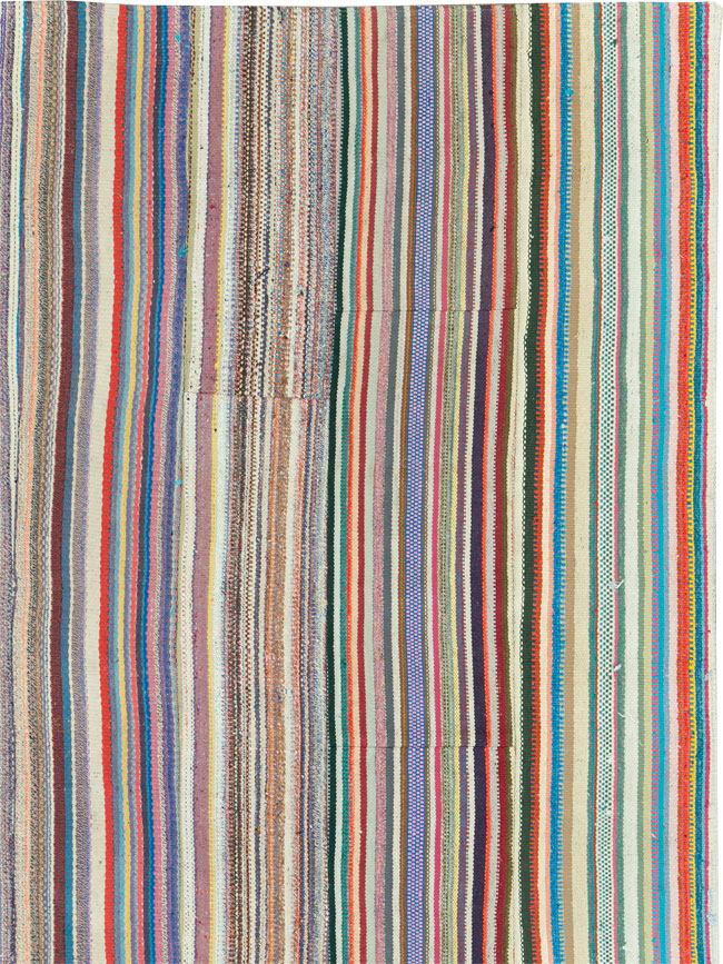 Vintage Turkish Flatweave Kilim , No.27158 - Galerie Shabab