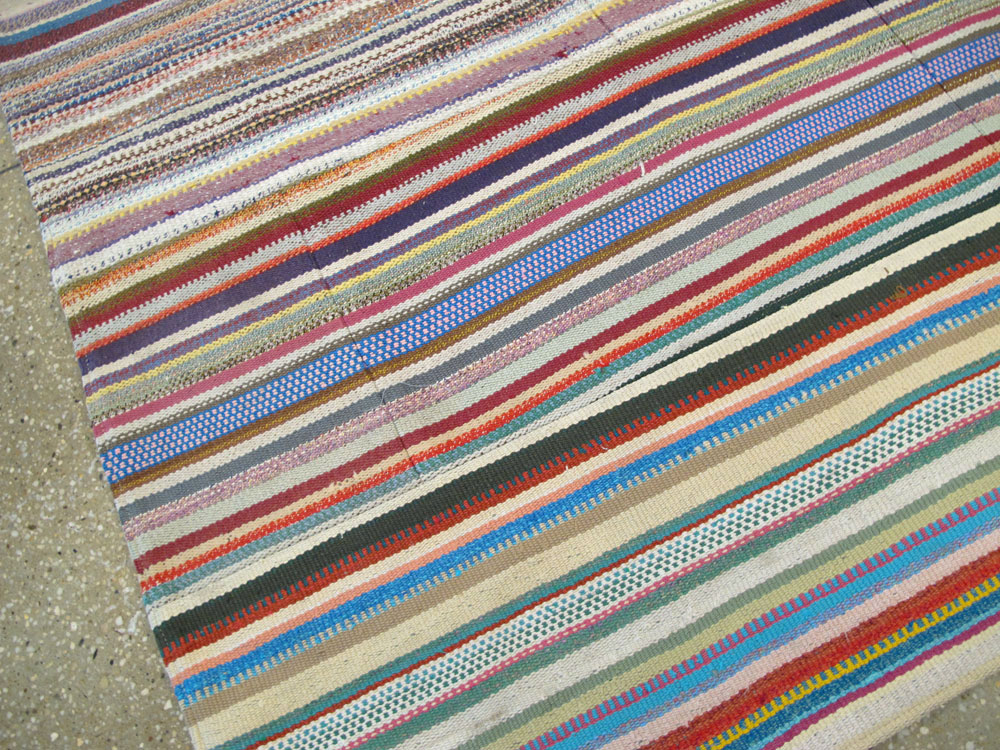 Vintage Turkish Flatweave Kilim , No.27158 - Galerie Shabab