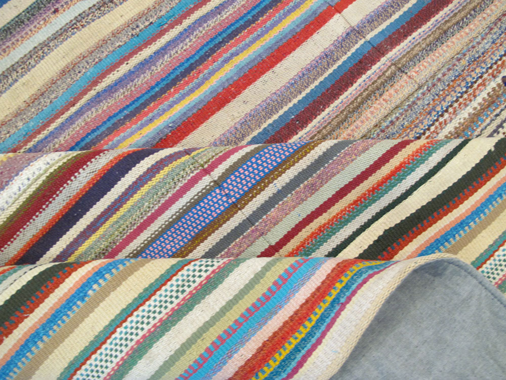 Vintage Turkish Flatweave Kilim , No.27158 - Galerie Shabab
