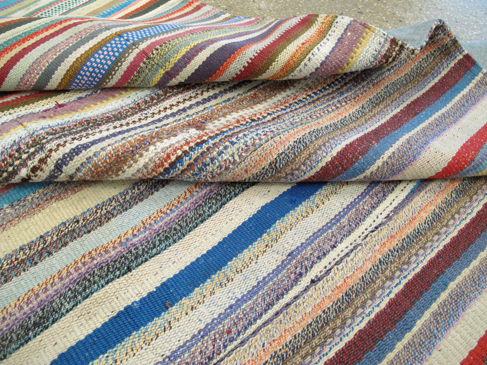 Vintage Turkish Flatweave Kilim , No.27158 - Galerie Shabab