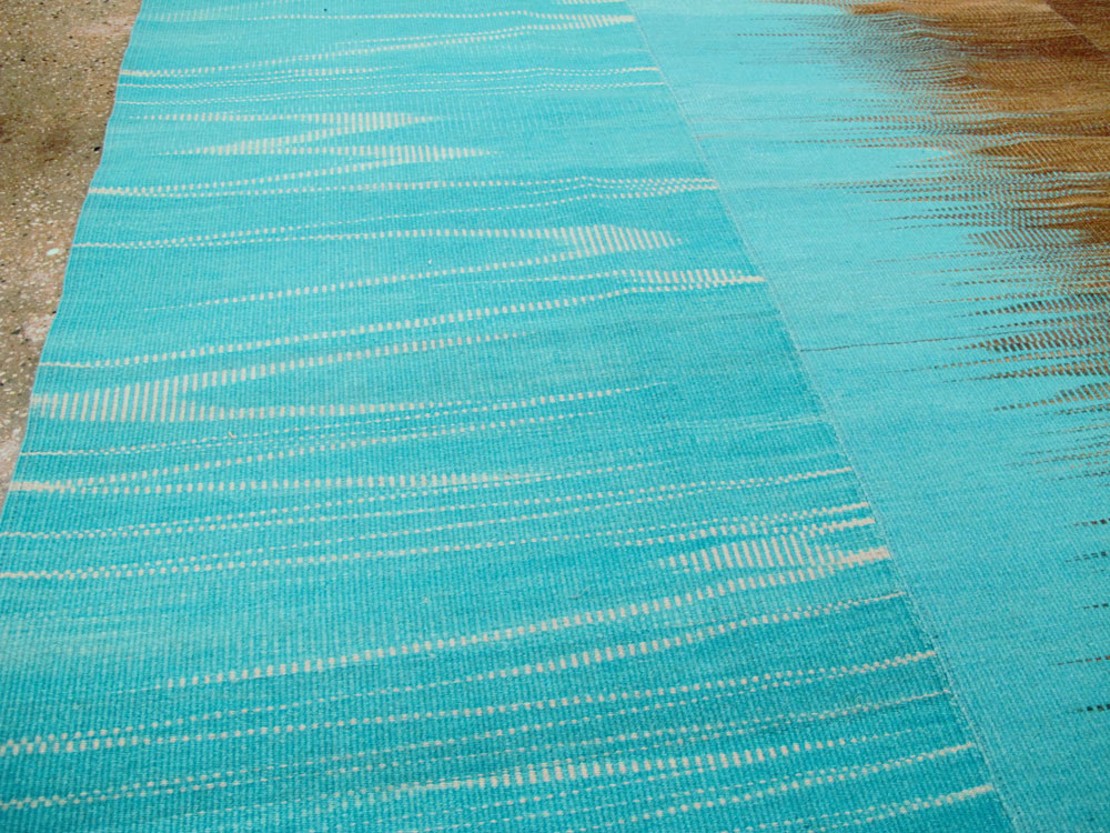 Modern Turkish Flatweave Kilim, No.27161 - Galerie Shabab