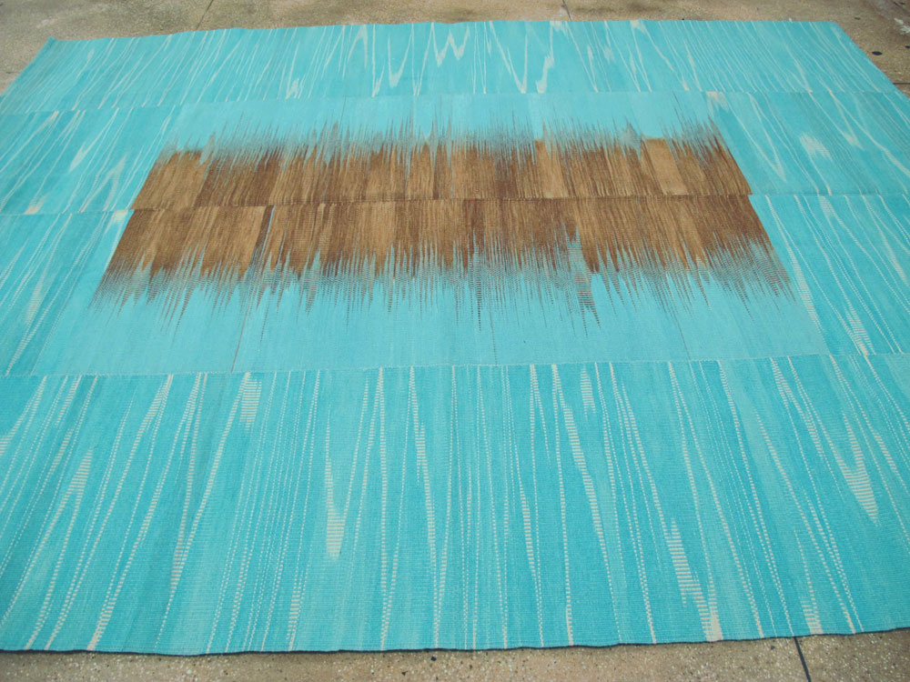 Modern Turkish Flatweave Kilim, No.27161 - Galerie Shabab