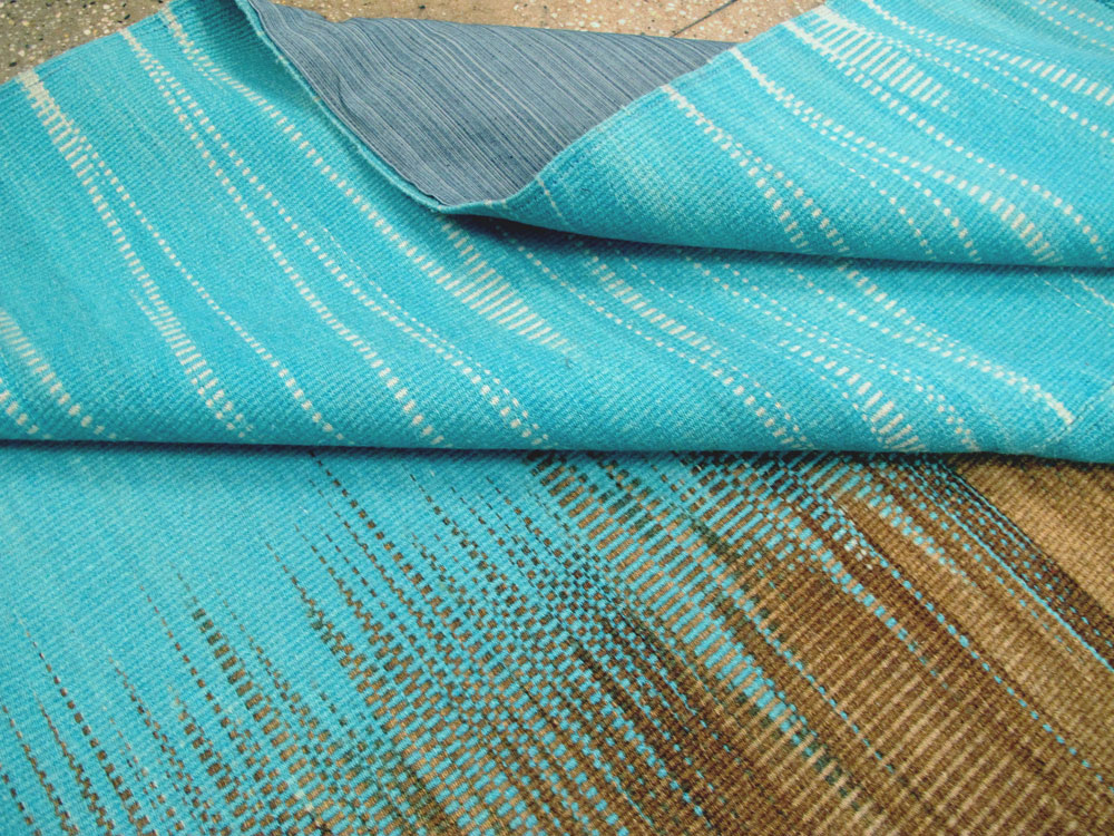 Modern Turkish Flatweave Kilim, No.27161 - Galerie Shabab