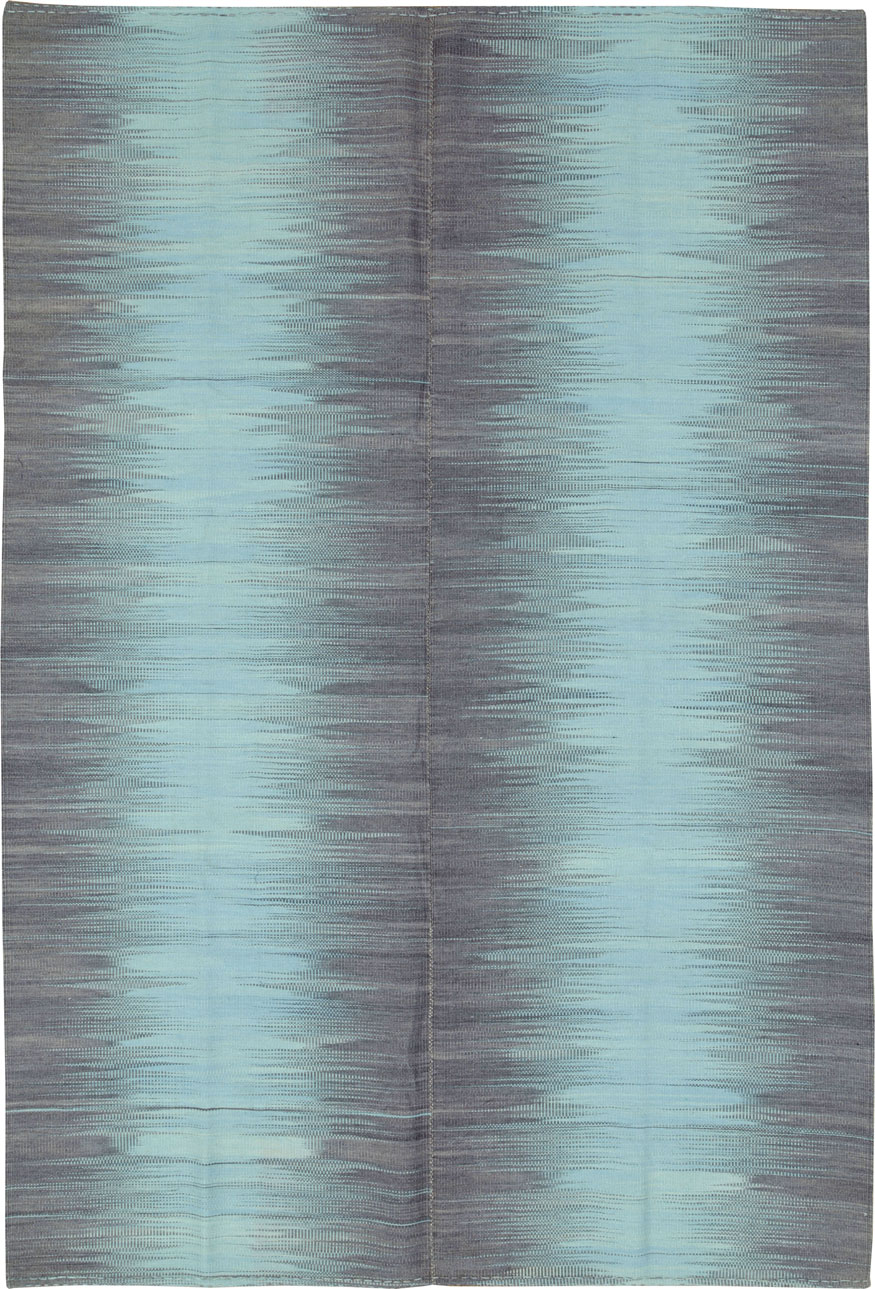 Modern Turkish Flatweave Kilim, No.27162 - Galerie Shabab