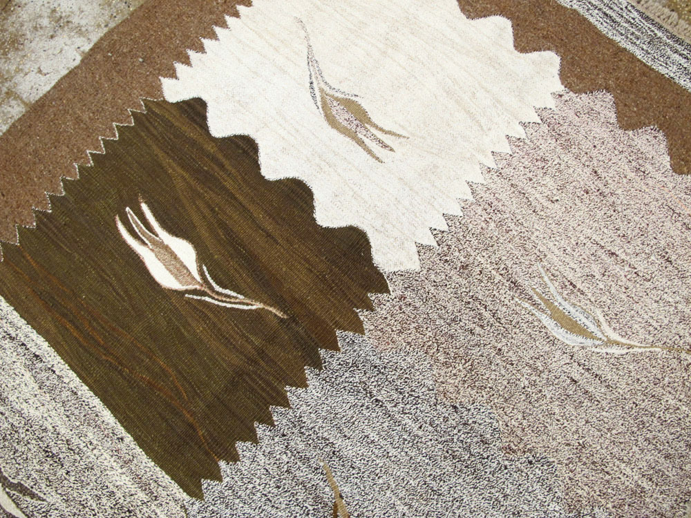 Modern Turkish Flatweave Kilim, No.27165 - Galerie Shabab
