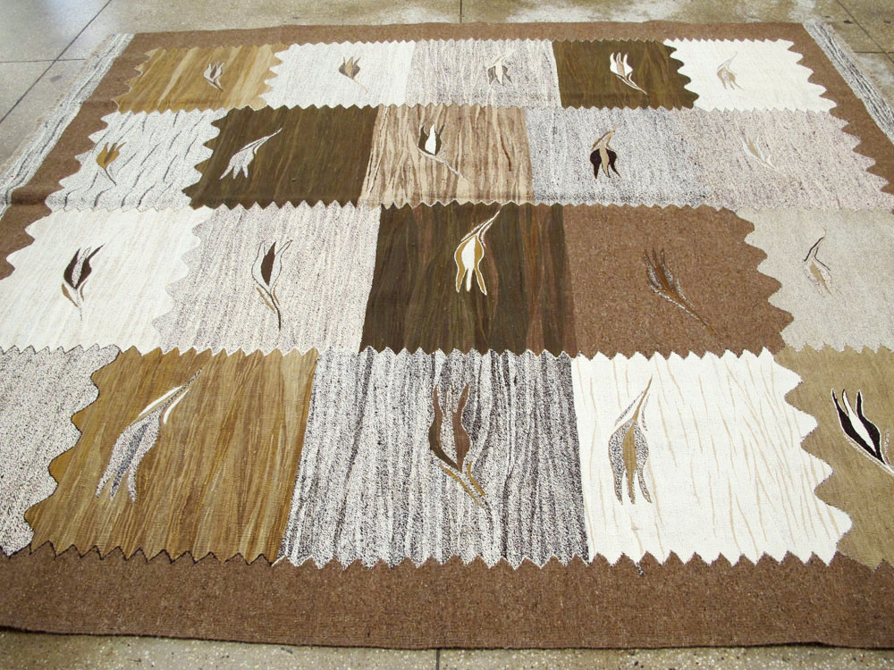 Modern Turkish Flatweave Kilim, No.27165 - Galerie Shabab