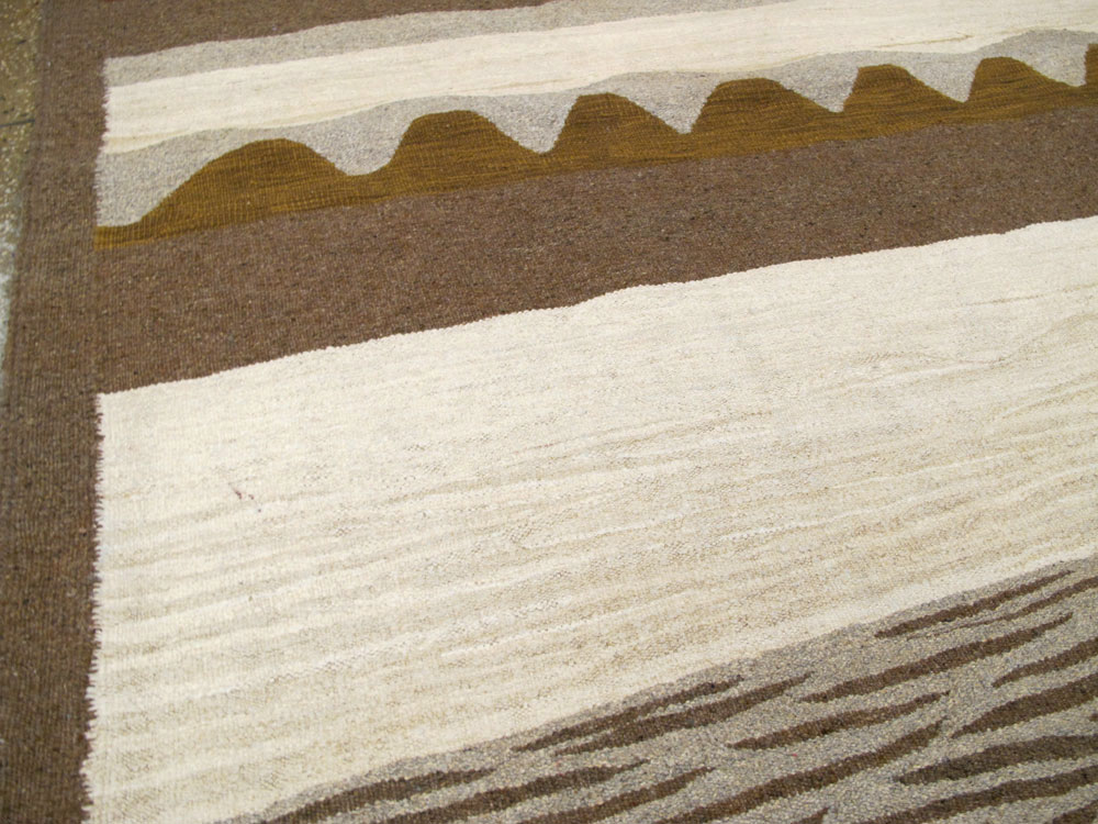 Modern Turkish Flatweave, No.27166 - Galerie Shabab