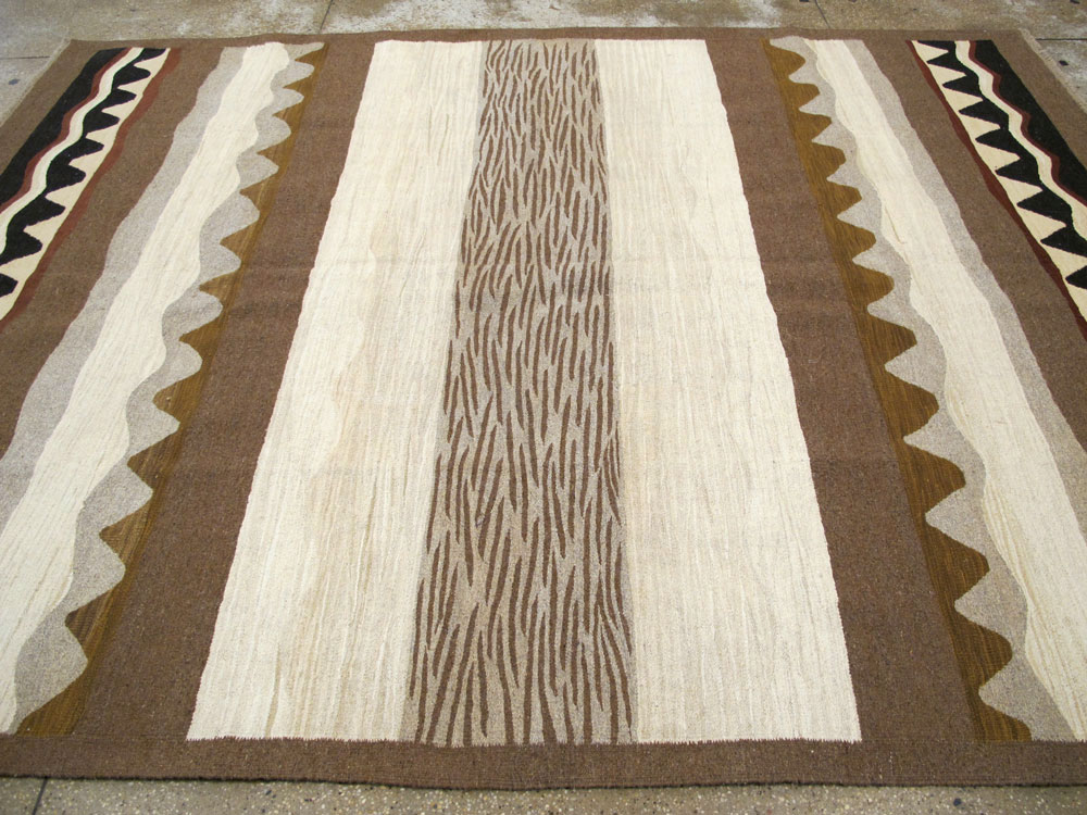 Modern Turkish Flatweave, No.27166 - Galerie Shabab