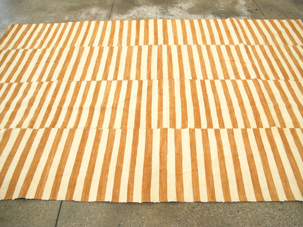 Mid-Century Flatweave, No.27170 - Galerie Shabab