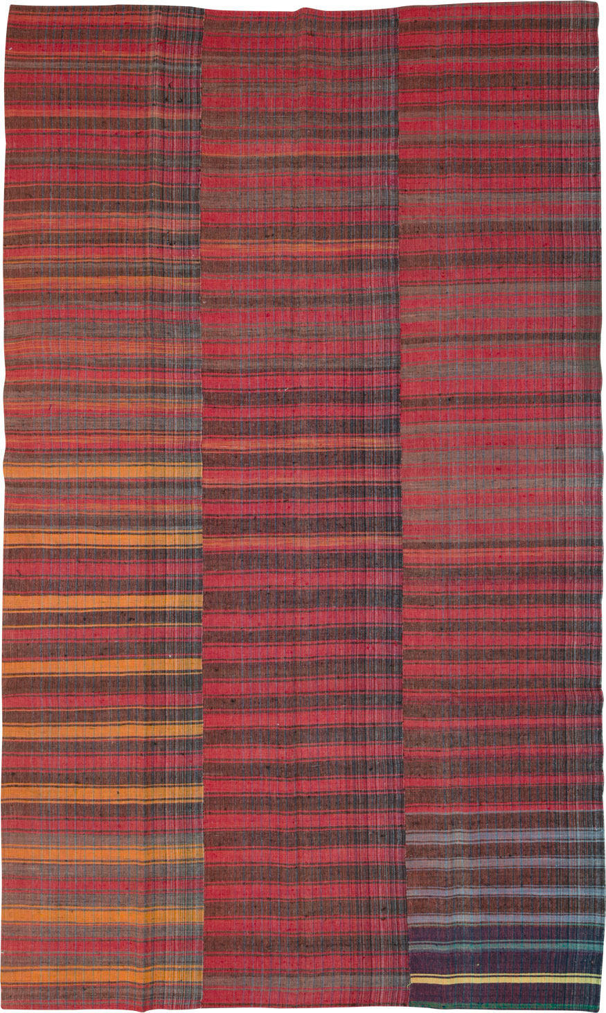 Vintage Turkish Flatweave Kilim Accent Rug, No.27177 - Galerie Shabab